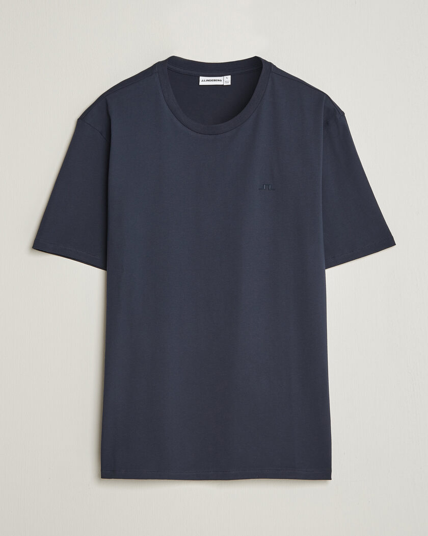 J.Lindeberg Alpha Crew Neck T-Shirt JL Navy – Sininen