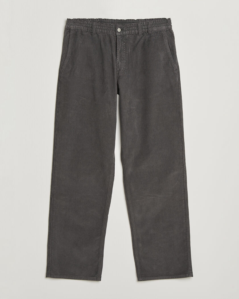 Forét Clay Corduroy Pants Grey – Harmaa