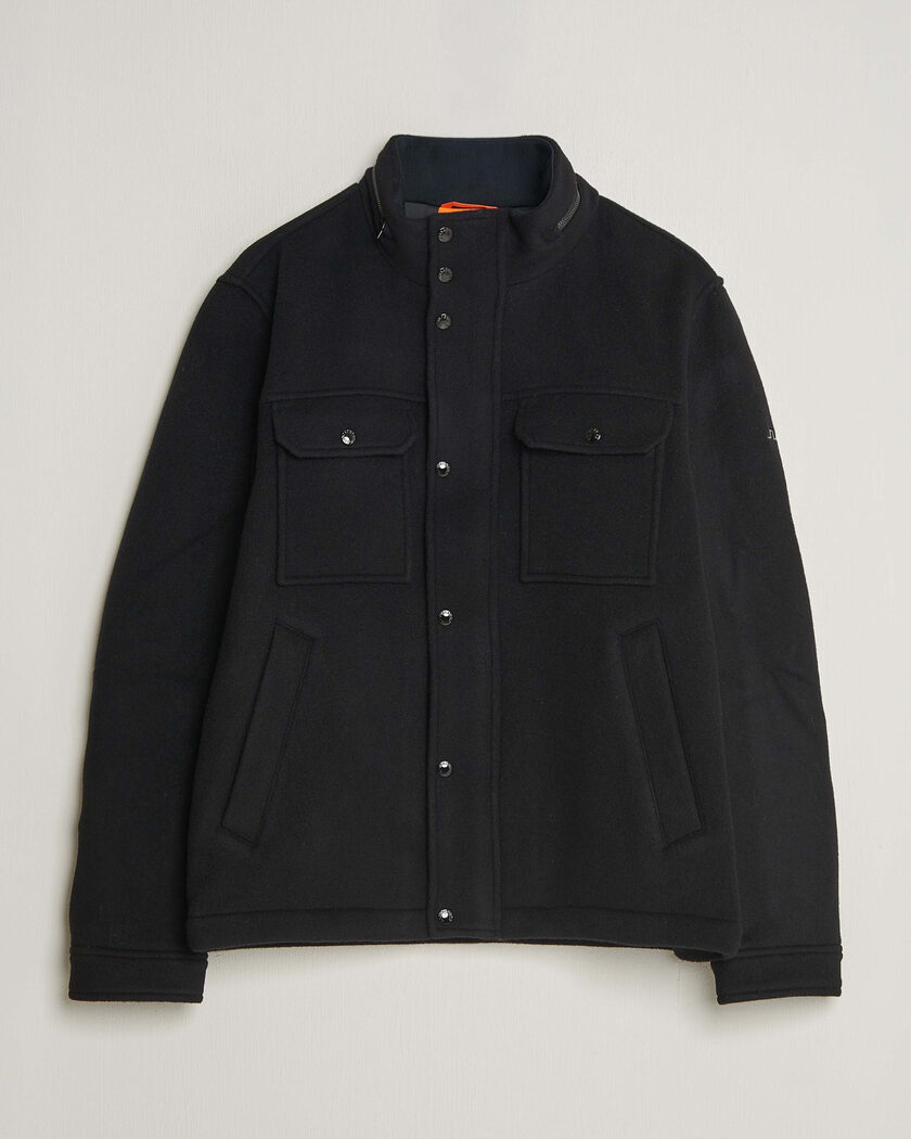J.Lindeberg Bailey Wool Field Jacket Black – Musta