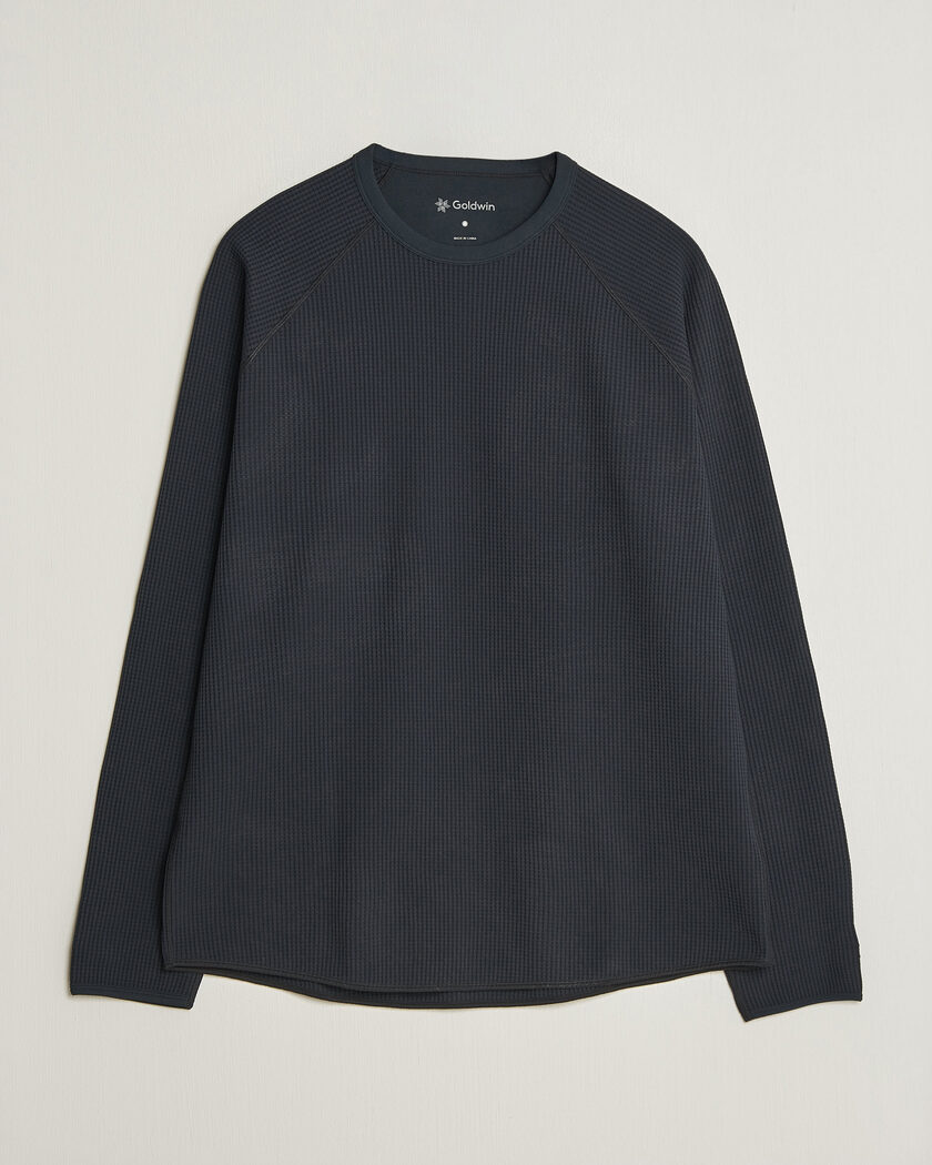 Goldwin WF Light Long Sleeve T-Shirt Black – Musta