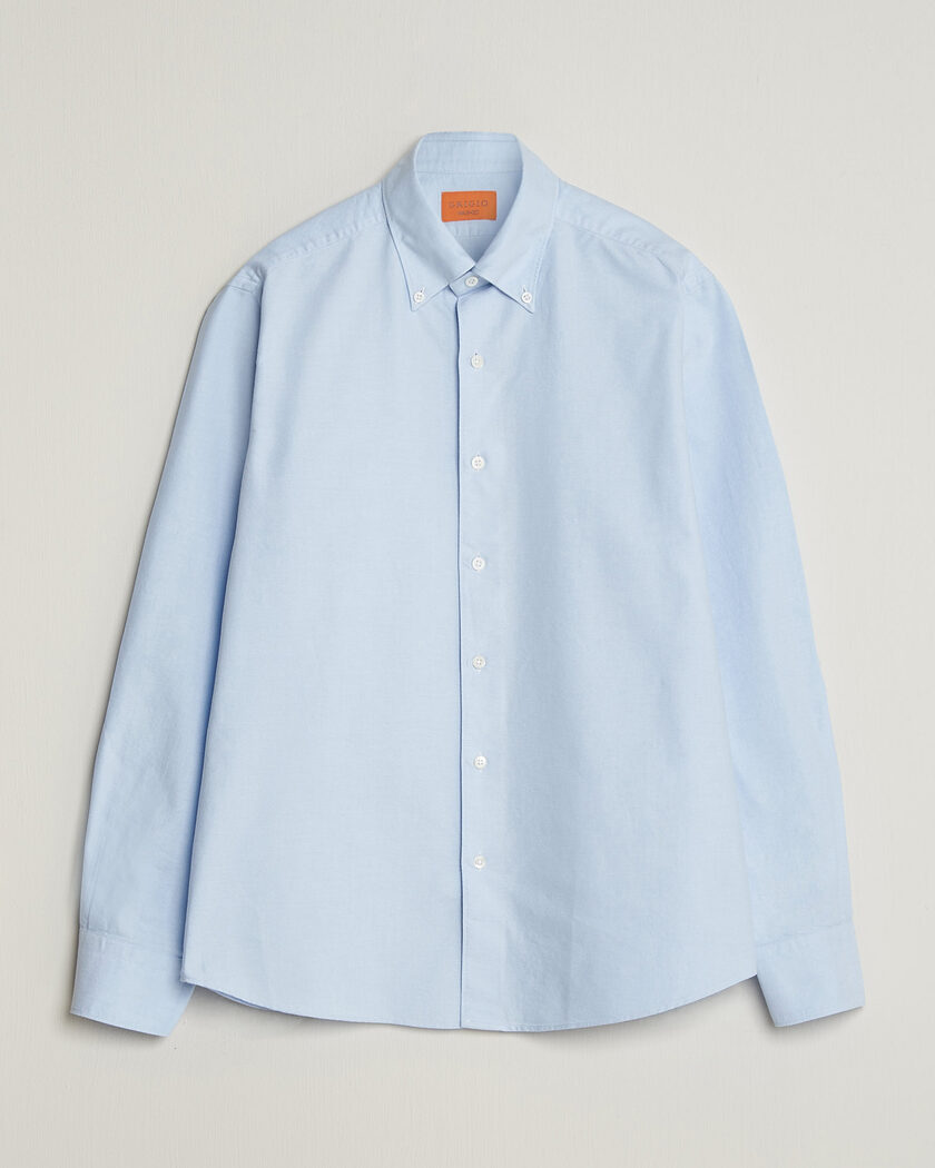 Grigio Oxford Button Down Shirt Light Blue – Sininen