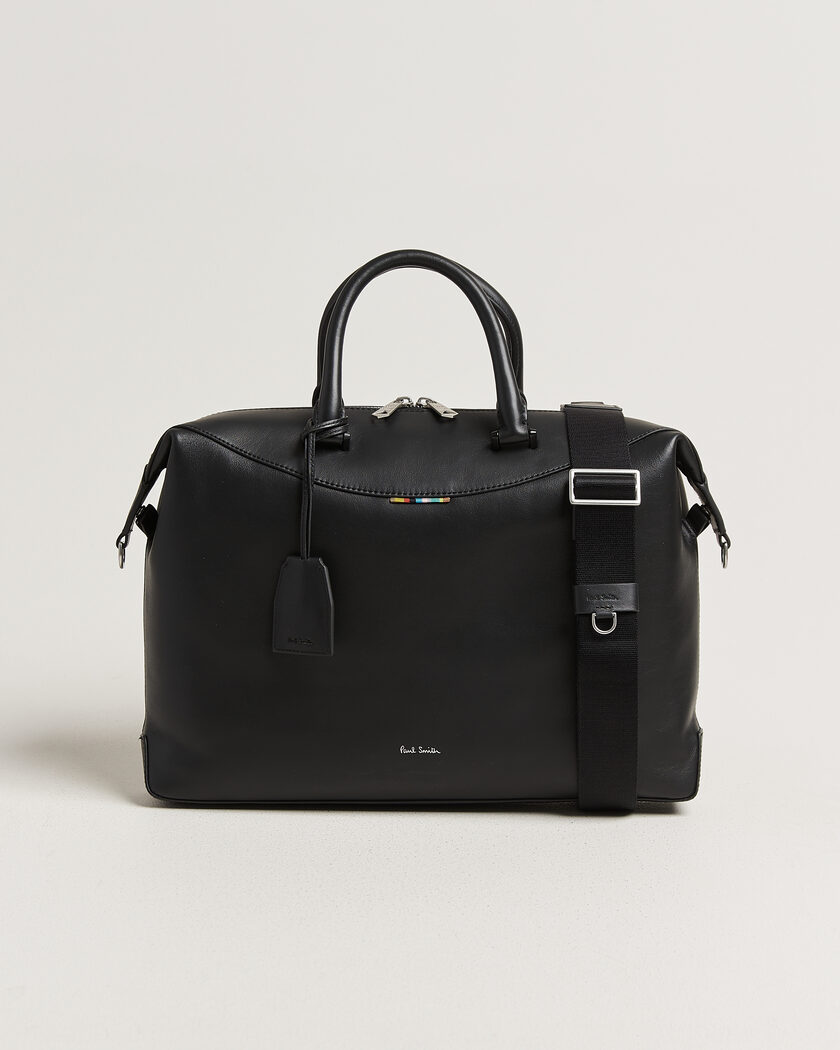 Paul Smith Leather Briefcase Black – Musta