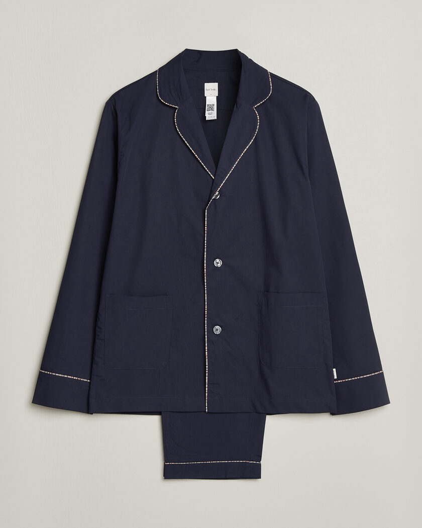 Paul Smith Signature Piped Pyjama Set Navy – Sininen