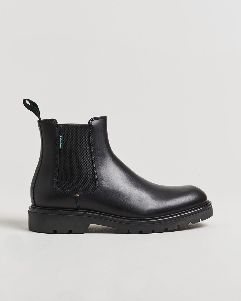 PS Paul Smith Xenon Leather Chelsea Boot Black – Musta