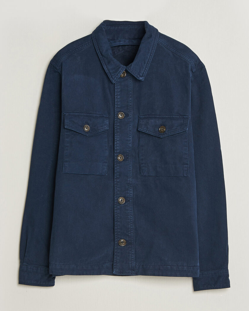PS Paul Smith Pocket Overshirt Navy – Sininen