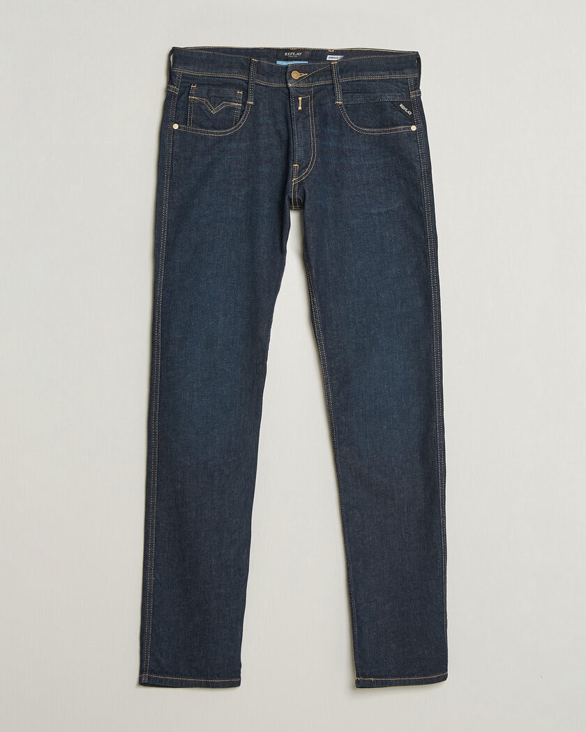 Replay Anbass Super Stretch DNA Jeans Dark Blue – Sininen