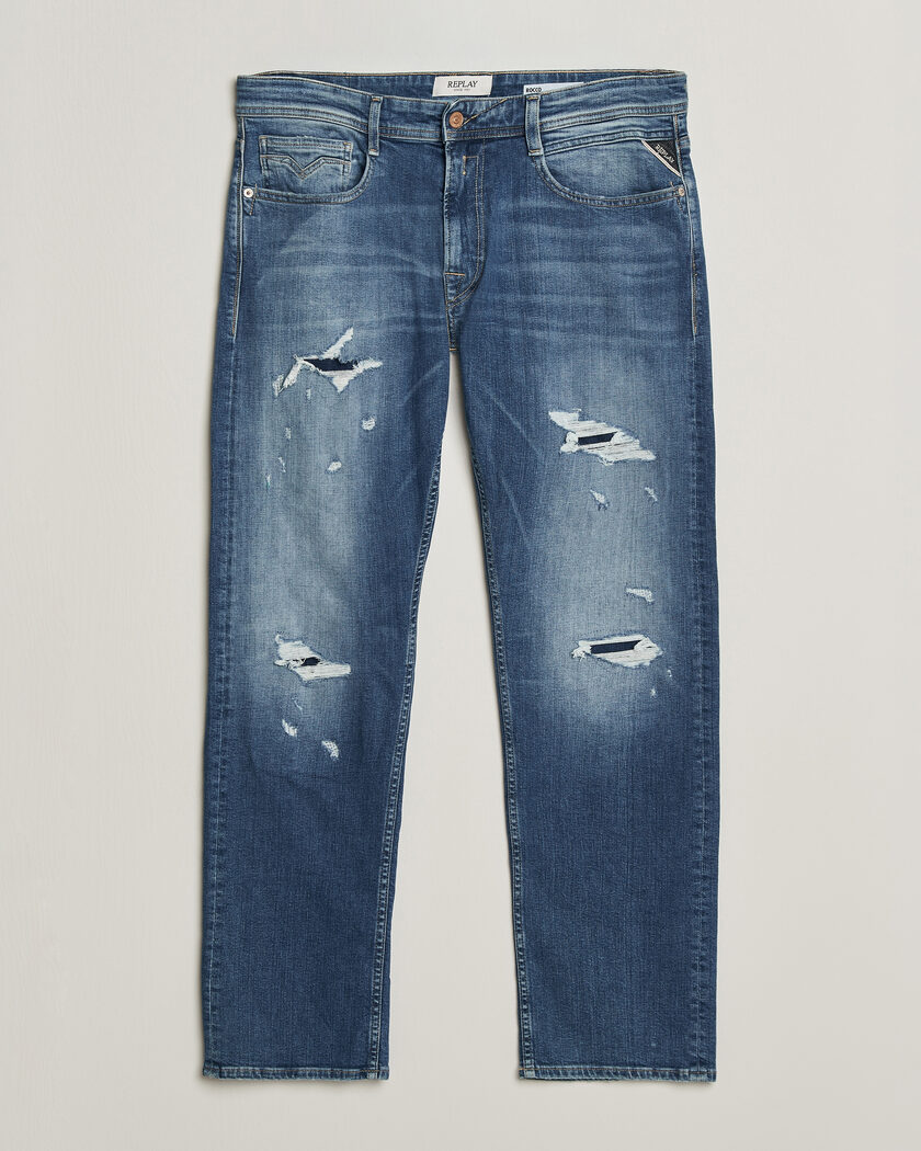 Replay Rocco Comfort Fit Super Stretch DNA Jeans Medium Blue – Sininen