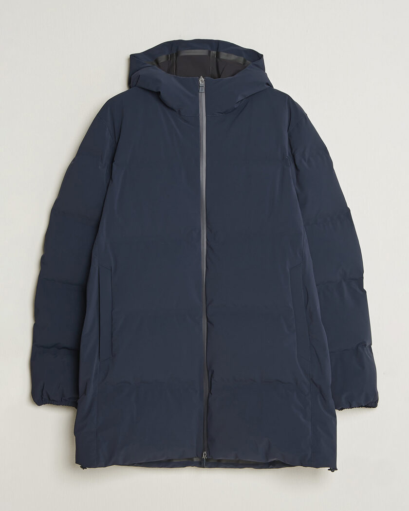 Herno Waterproof Stretch Down Parka Navy – Sininen
