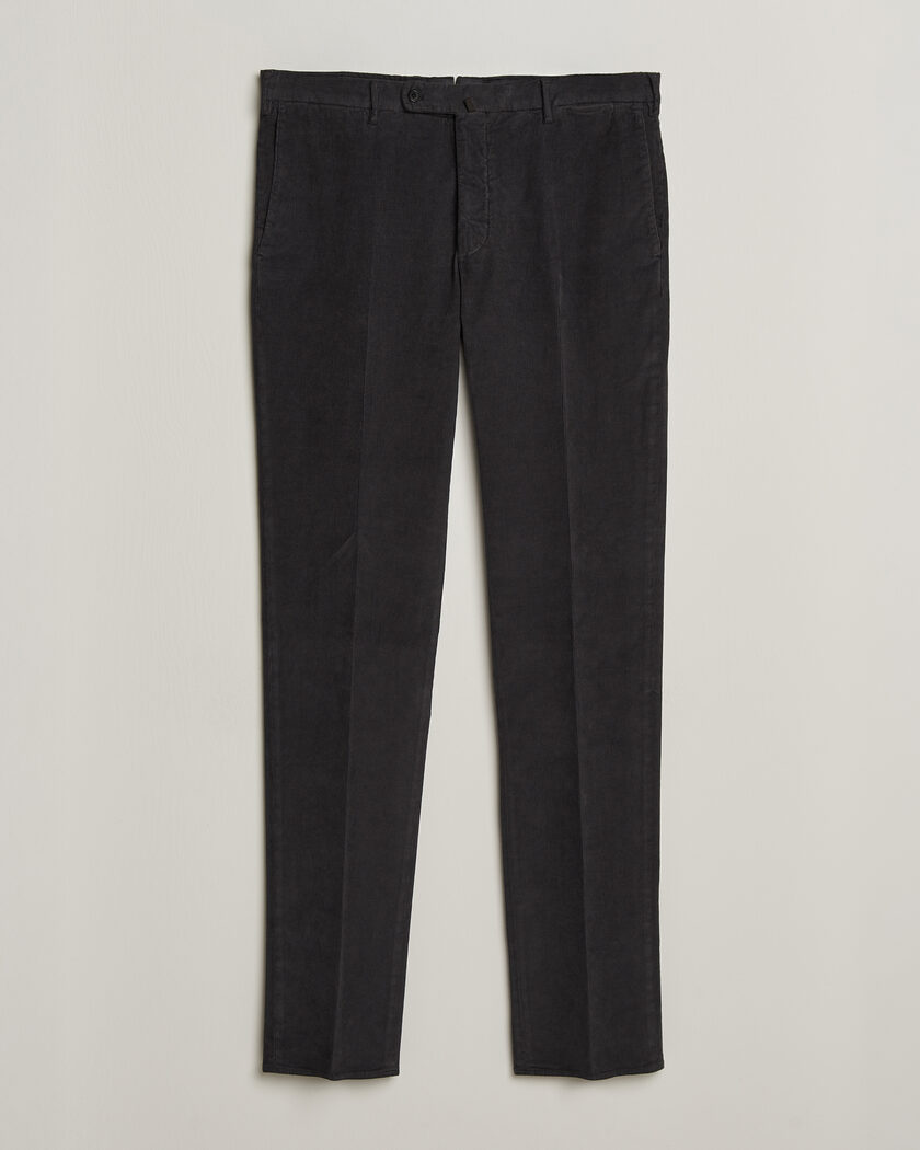 Incotex Regular Fit Baby Corduroy Trousers Dark Grey – Harmaa