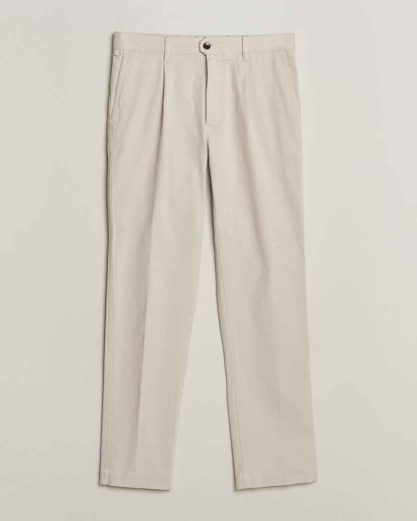 Incotex Regular Fit Cover Chinos Off White – Valkoinen