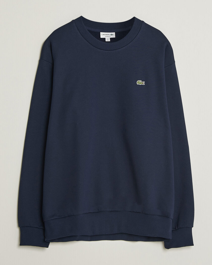 Lacoste Crew Neck Sweatshirt Navy Blue – Sininen