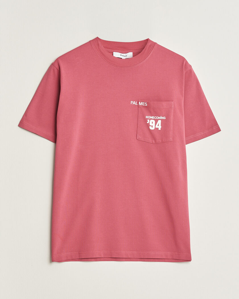 Palmes Forever Pocket T-Shirt Red – Punainen