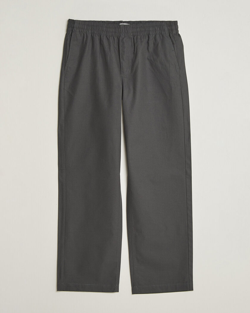 Palmes Lucien Ripstop Trousers Charcoal – Harmaa