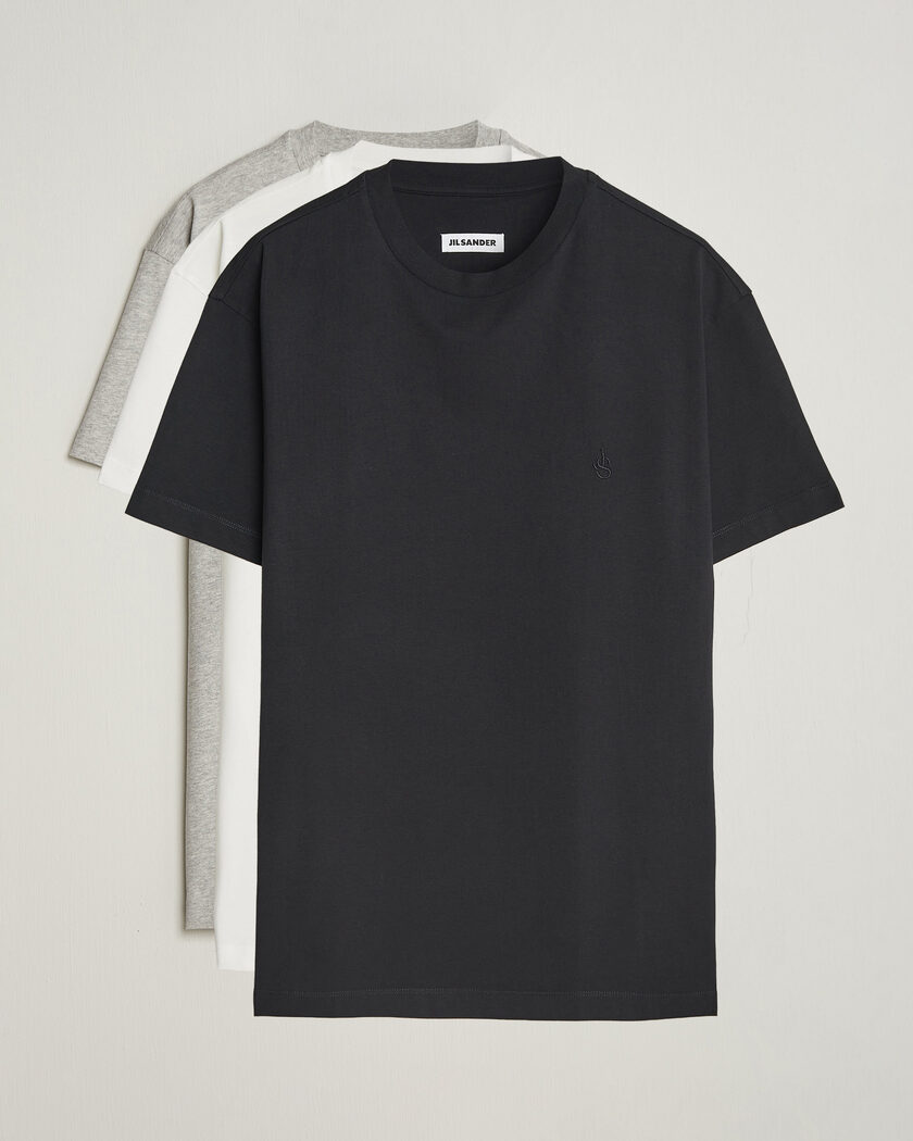 Jil Sander 3-Pack T-Shirts Multi – Monivärinen