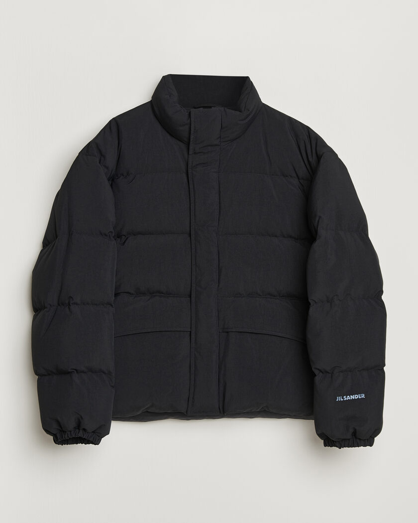 Jil Sander Down Puffer Black – Musta
