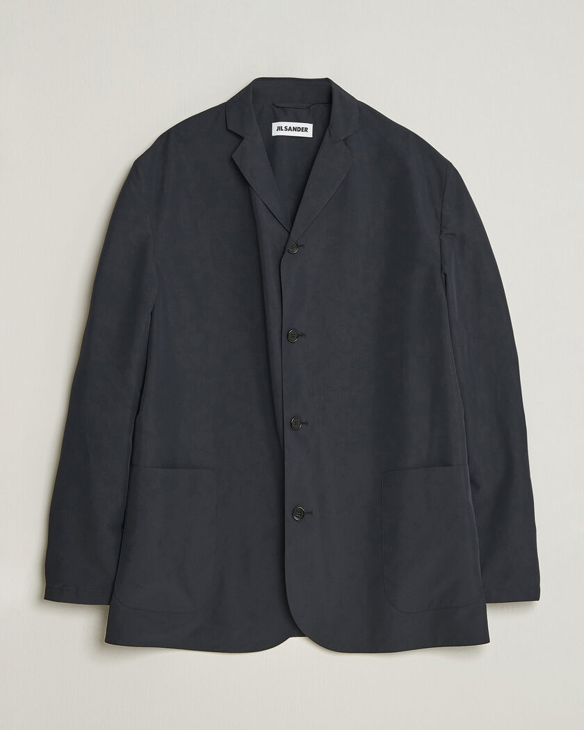 Jil Sander Sports Jacket Black – Musta