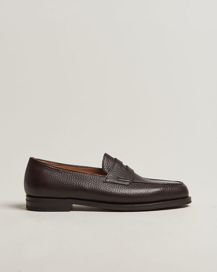 John Lobb Lopez Loafer Brown Grain – Ruskea