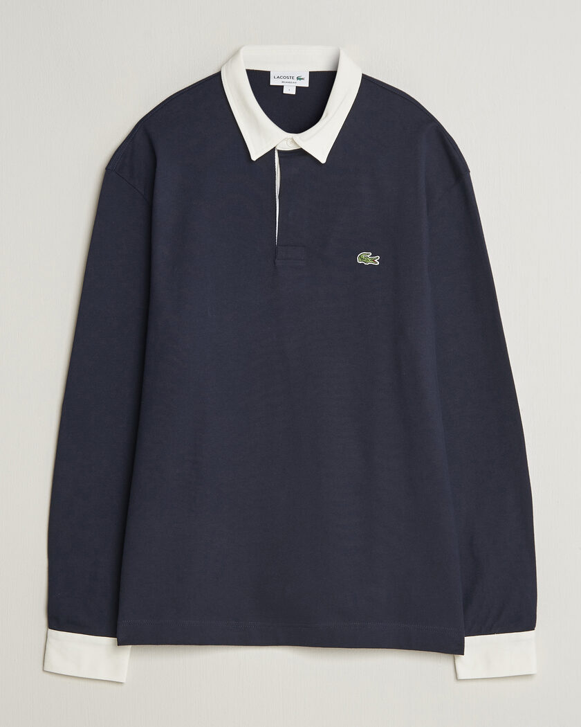 Lacoste Heavy Cotton Rugger Dark Navy – Sininen