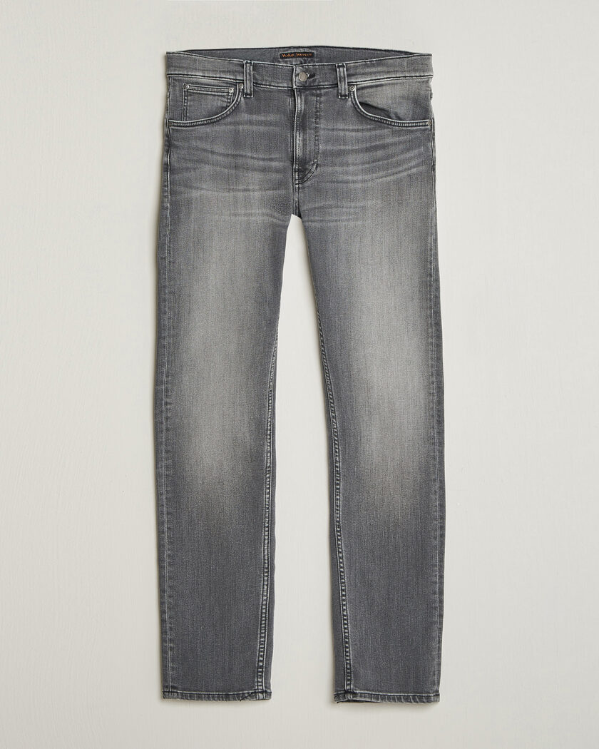 Nudie Jeans Lean Dean Jeans Grey Wave – Harmaa