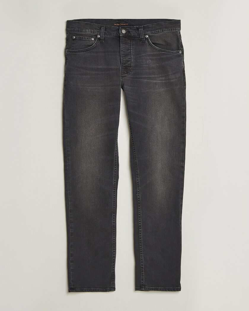Nudie Jeans Solid Ollie Jeans Black Mist – Musta