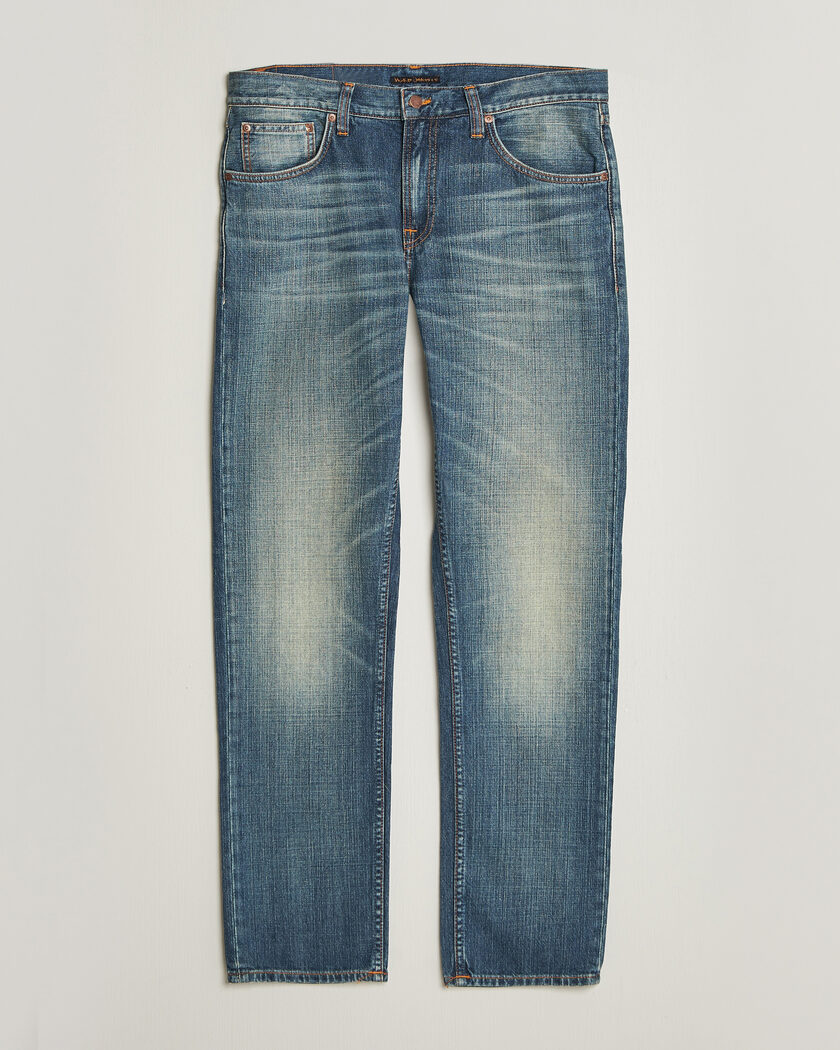 Nudie Jeans Gritty Jackson Jeans Tidal Waves – Sininen
