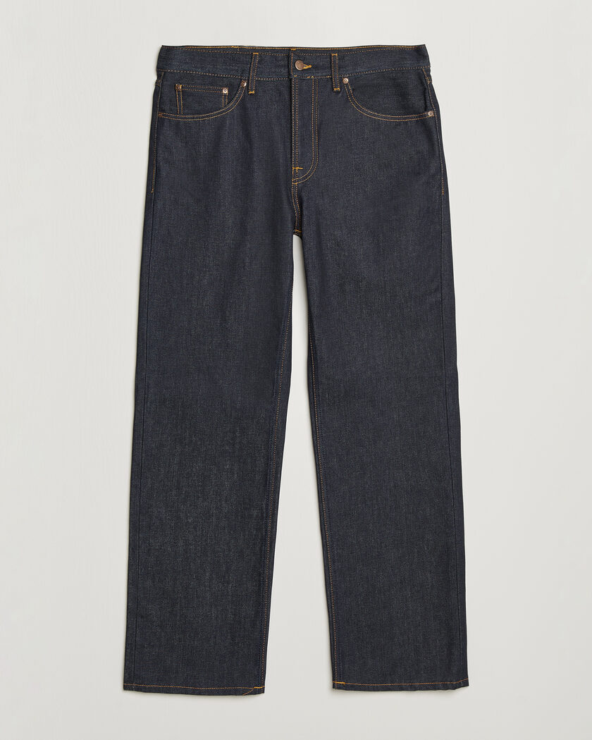 Nudie Jeans Tuff Tony Jeans Dry Ecru Waves – Sininen