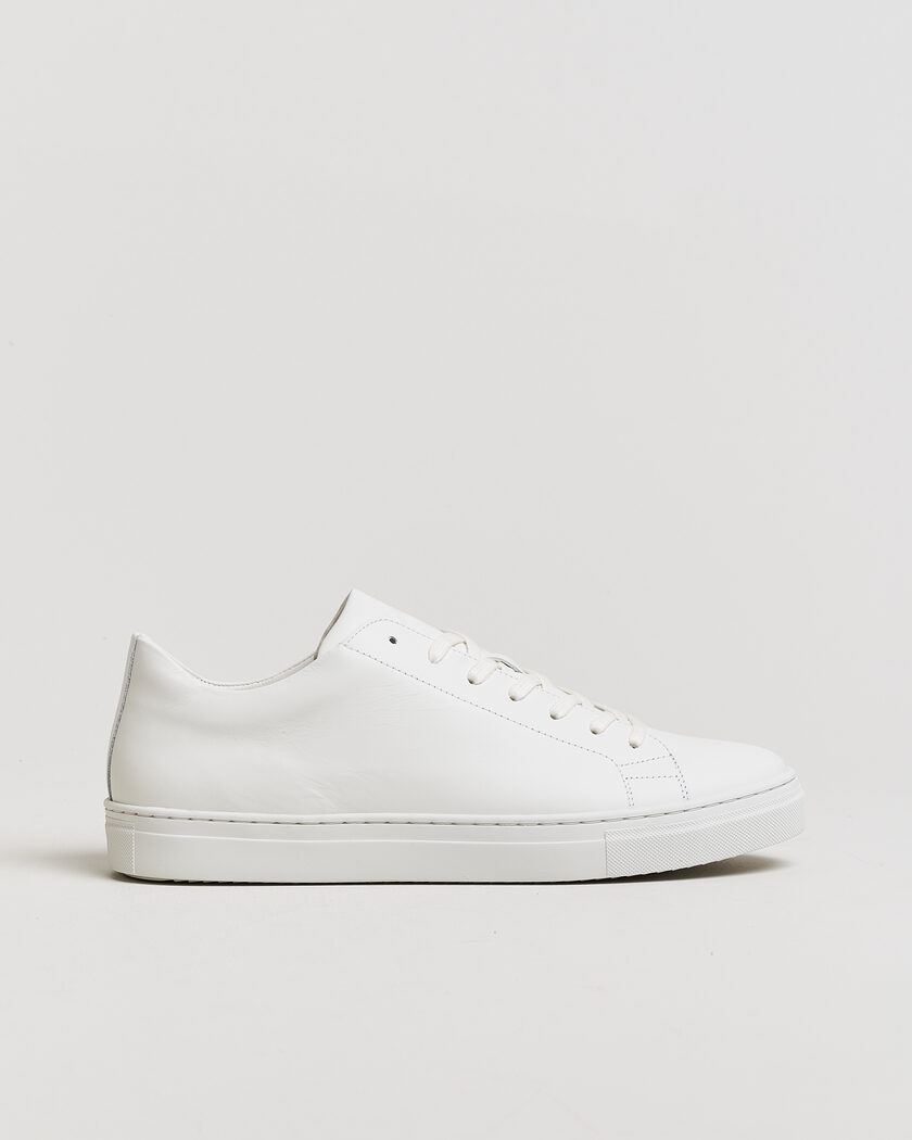 LES DEUX Signature Leather Sneaker White – Valkoinen