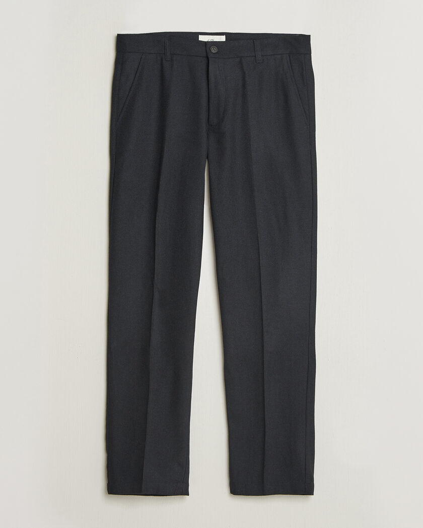LES DEUX Wool Reg Suit Pants Dark Navy – Sininen