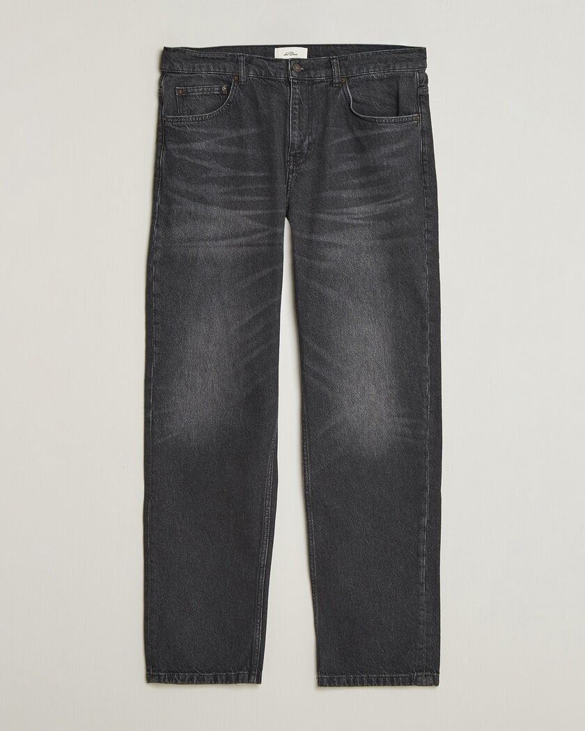 LES DEUX Ryder Denim Jeans Black Wash – Musta