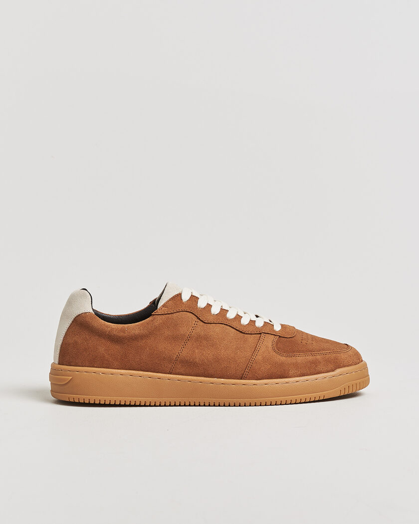 LES DEUX Suede Sneaker Bone Brown – Ruskea