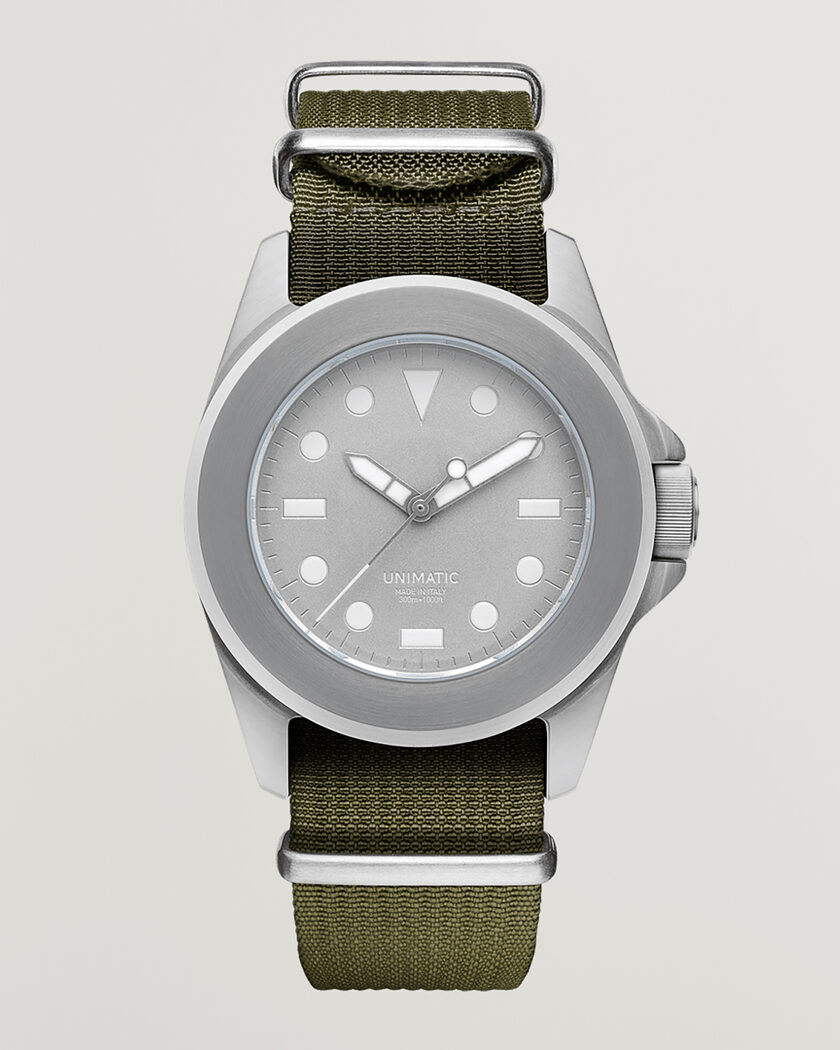 UNIMATIC Modello Quattro Limited Military Watch Grey – Harmaa