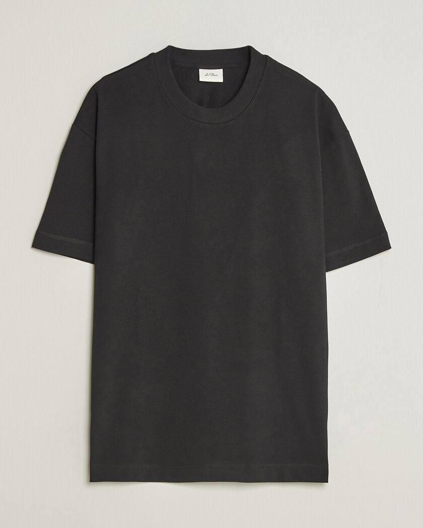 LES DEUX Heavyweight T-Shirt Black – Musta