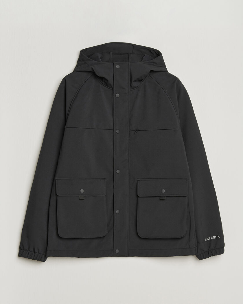 LES DEUX Shell Jacket Black – Musta