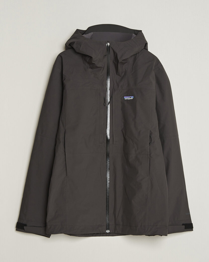 Patagonia Insulated Boulder Fork Rain Jacket Black – Musta