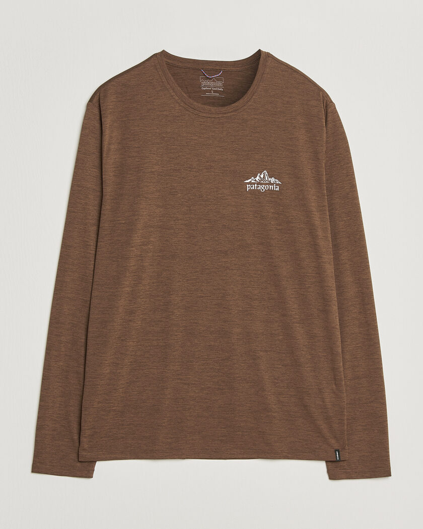 Patagonia Long Sleeve Cap Cool Shirt Berm Brown – Ruskea