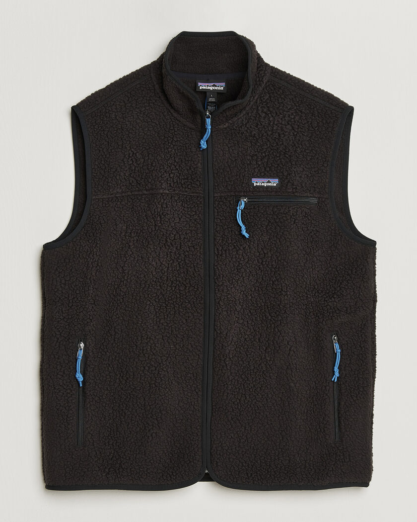 Patagonia Retro Pile Vest Black – Musta