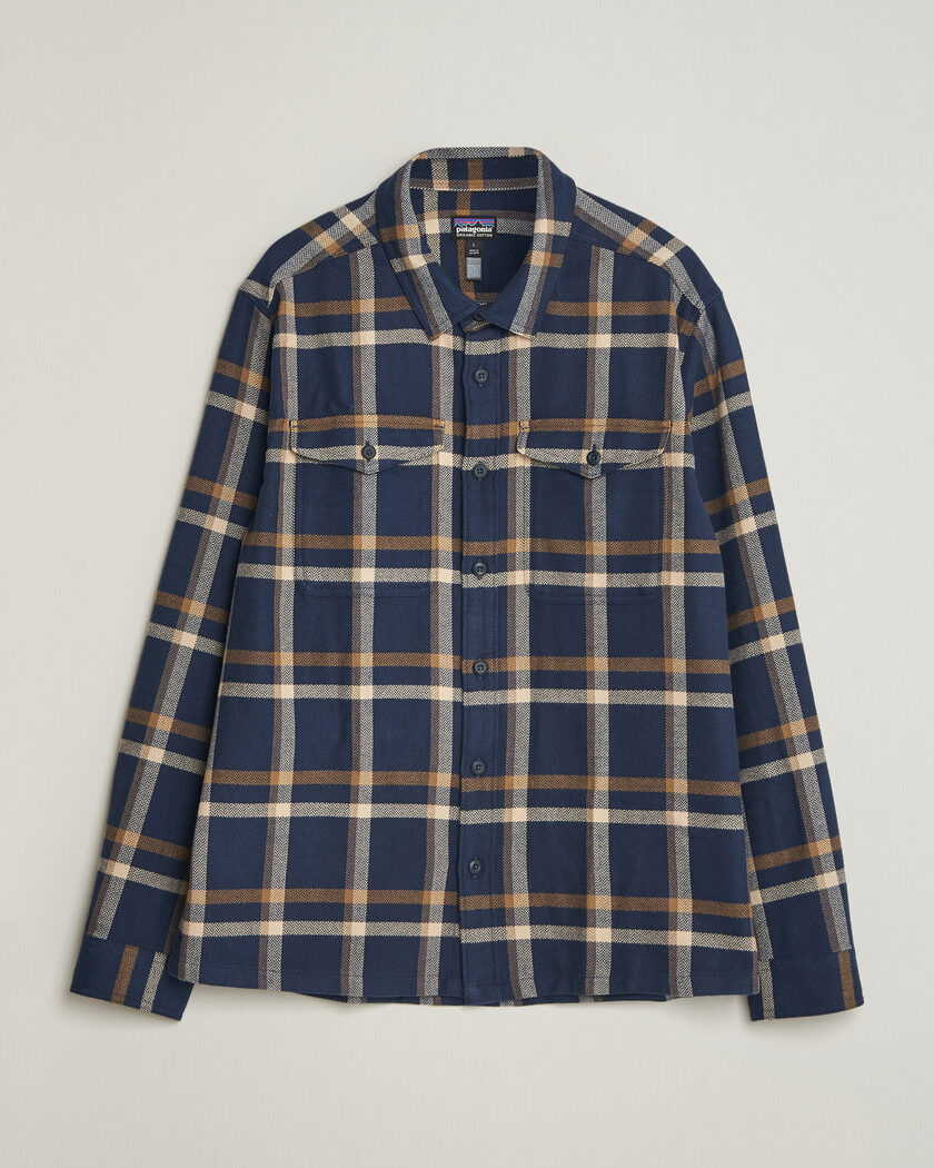 Patagonia Fjord Flannel Shirt New Navy – Sininen
