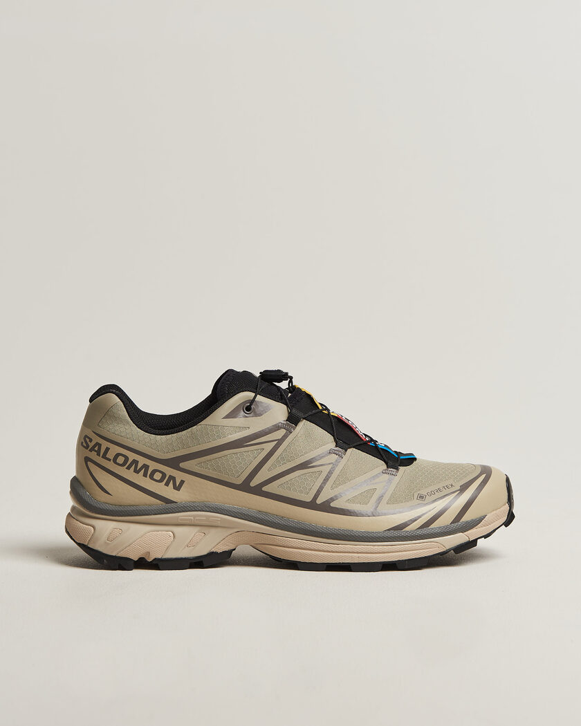 Salomon XT-6 GTX Sneakers White Pepper/Silver Sage – Vihreä
