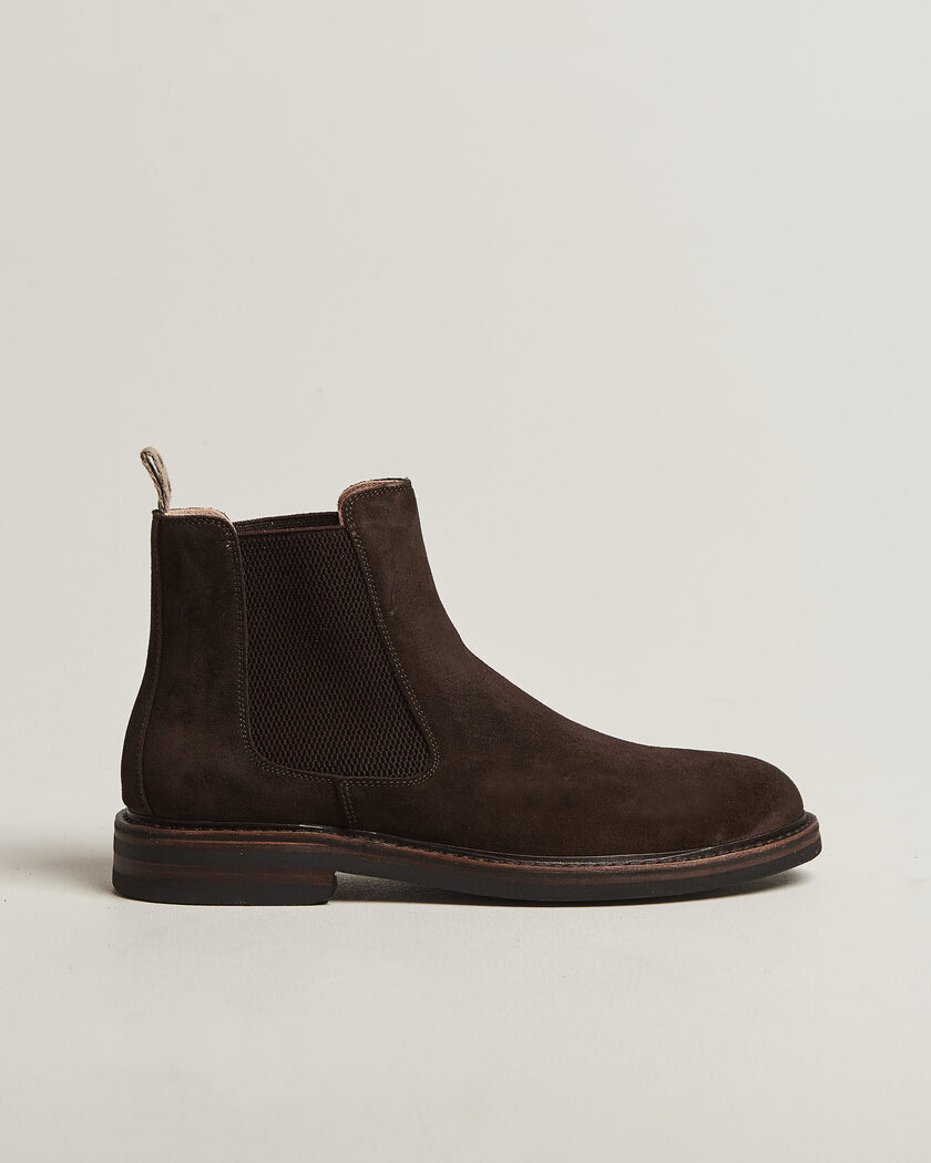 Astorflex Kudoflex Dainite Chelsea Boot Dark Brown Suede – Ruskea