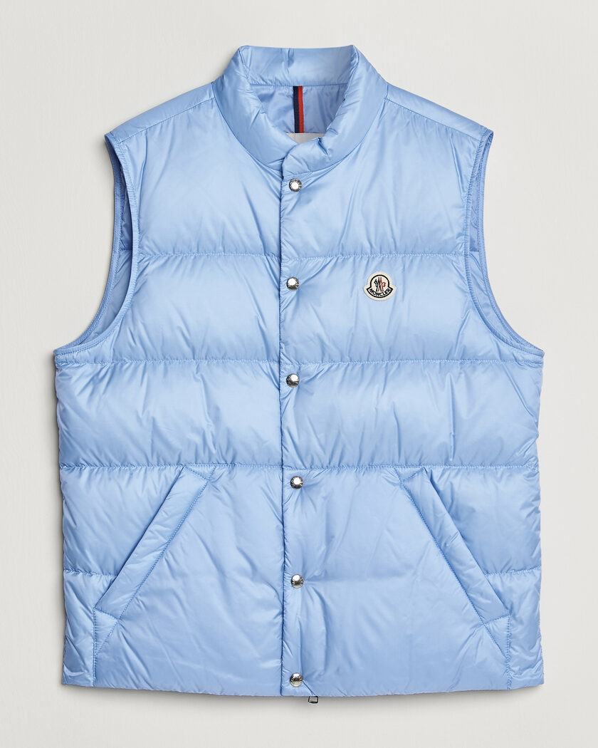 Moncler Tuquerouye Down Vest Light Blue – Sininen