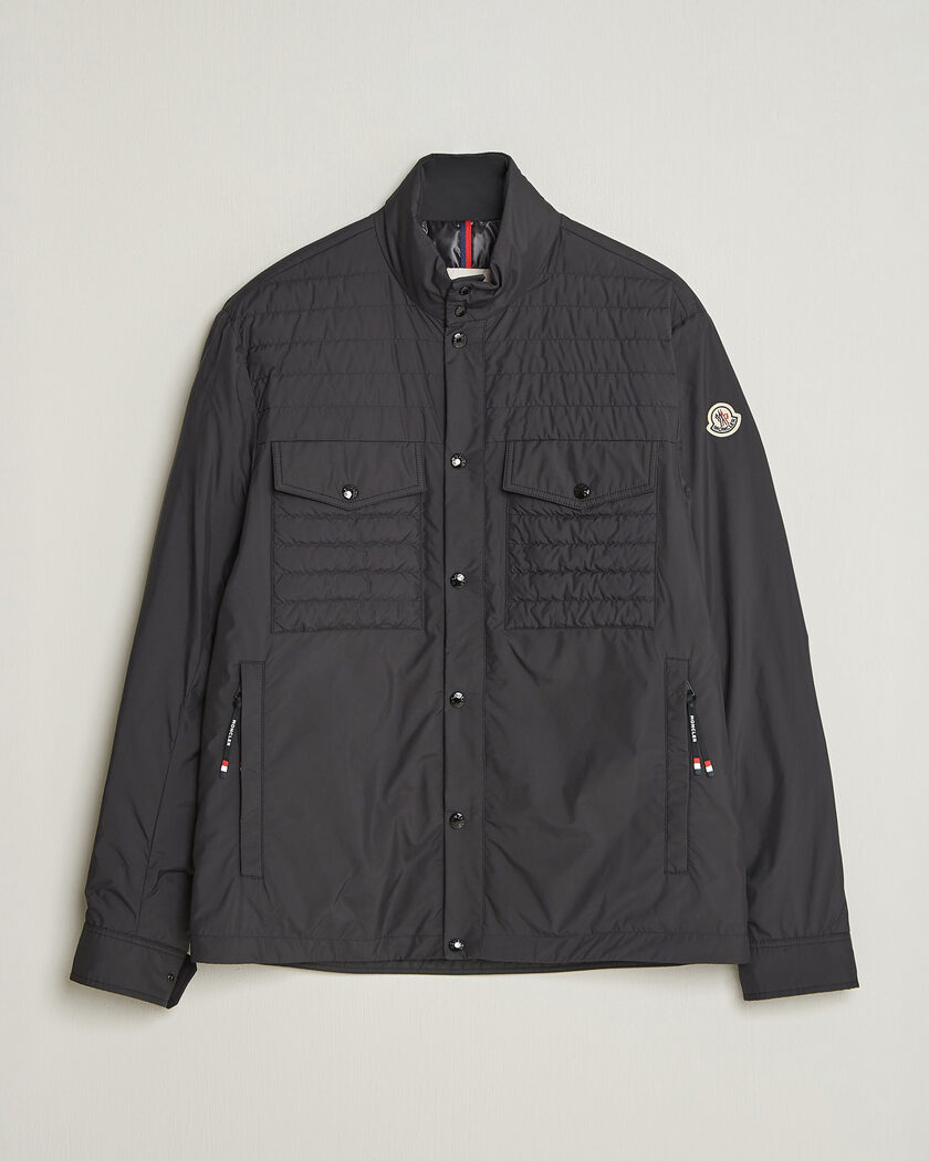 Moncler Vnorviane Padded Jacket Black – Musta