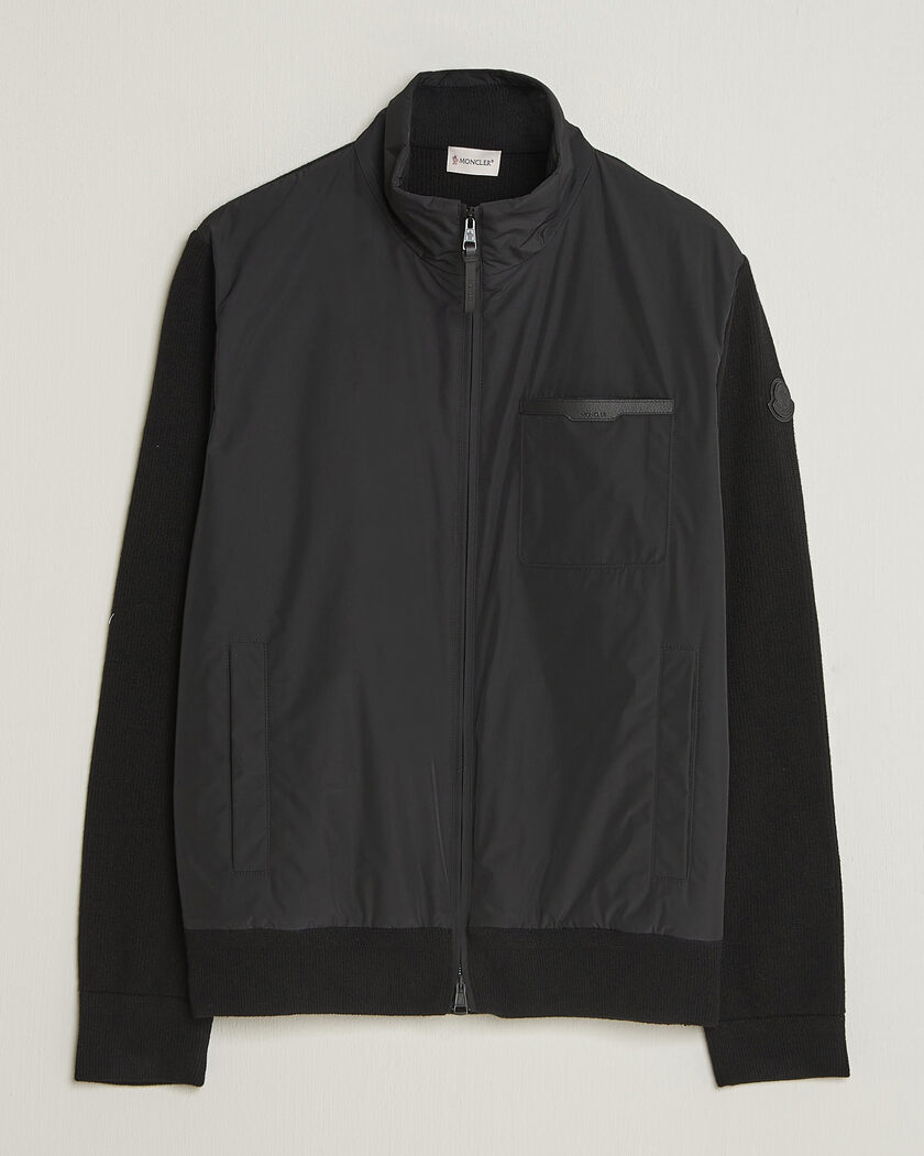 Moncler Hybrid Jacket Black – Musta