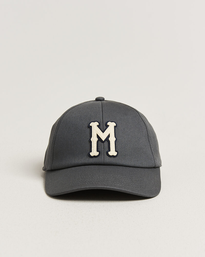 Moncler College Logo Baseball Cap Grey – Harmaa