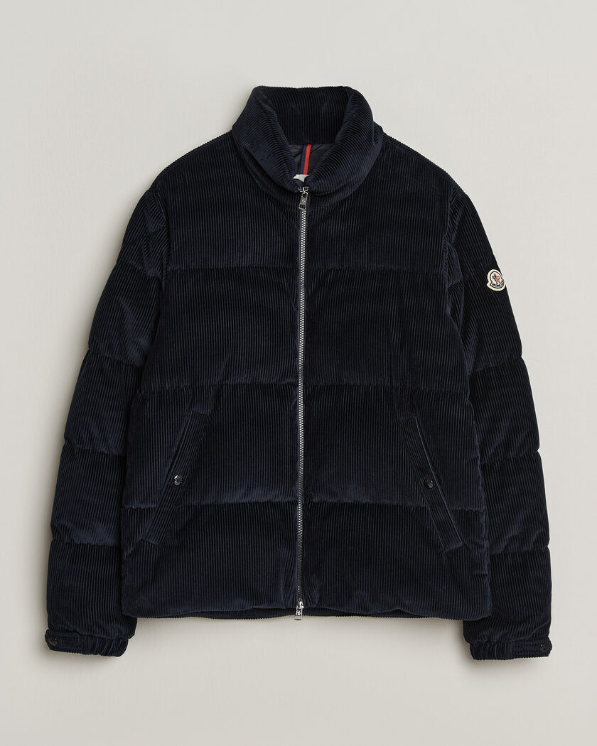 Moncler Esparron Corduroy Jacket Navy – Sininen