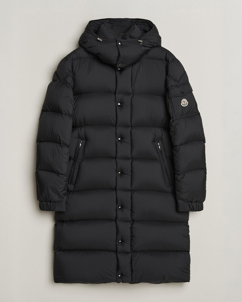 Moncler Hanoverian Down Parka Black – Musta