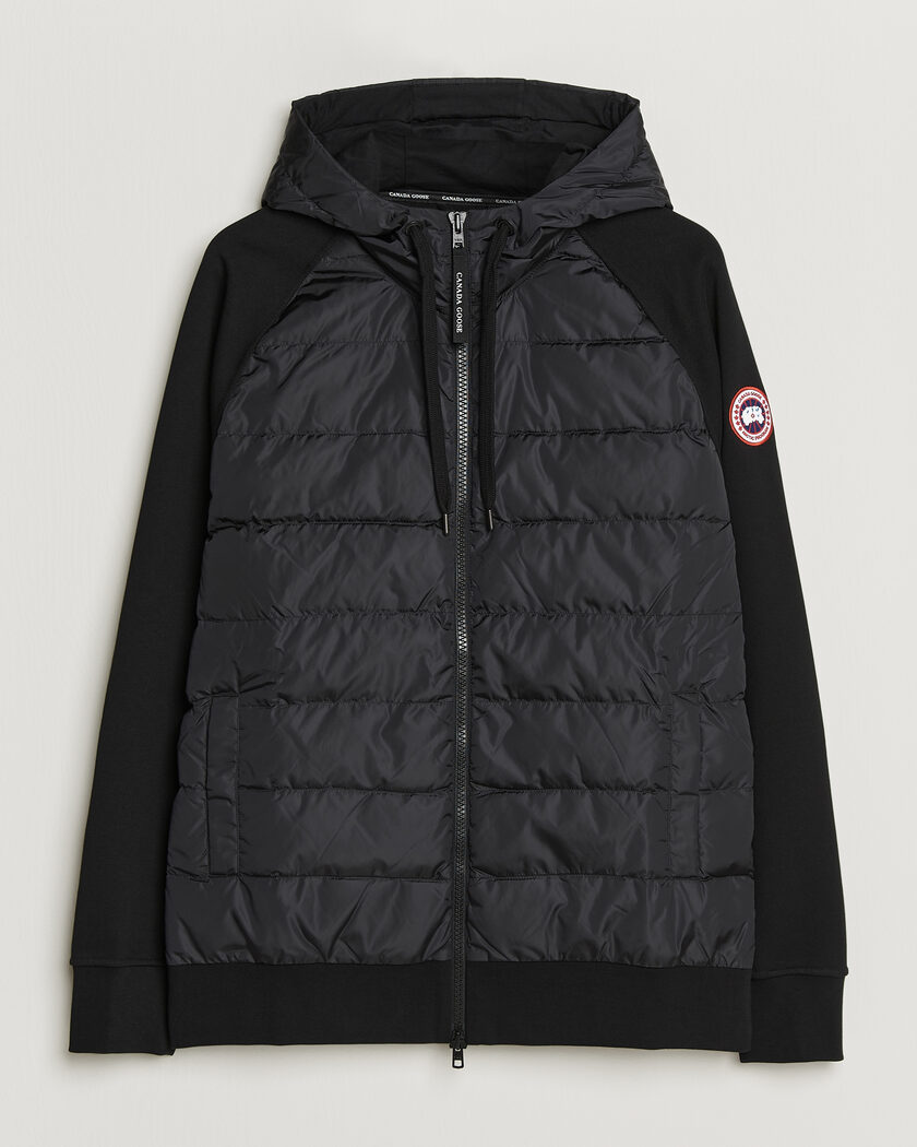 Canada Goose Hybridge Huron Full Zip Hoody Black – Musta