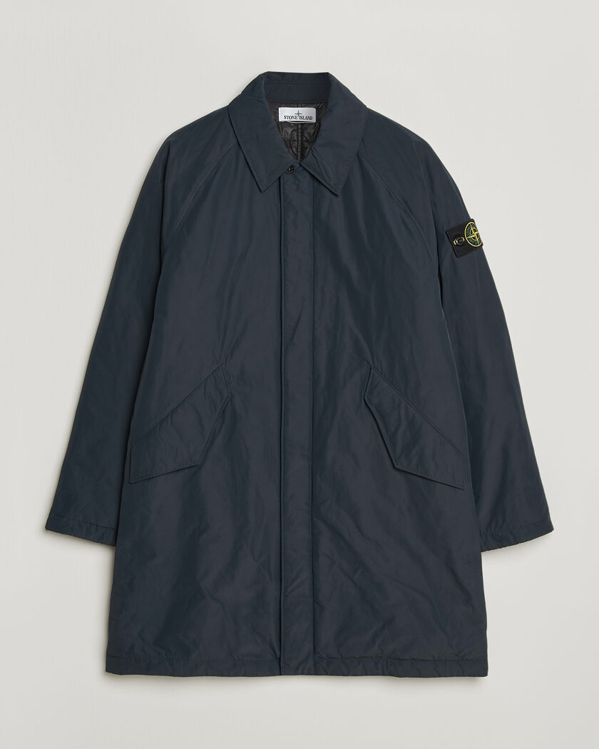 Stone Island Micro Reps Padded Coat Navy Blue – Sininen