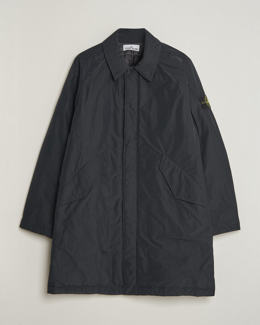 Stone Island Micro Reps Padded Coat Black – Musta