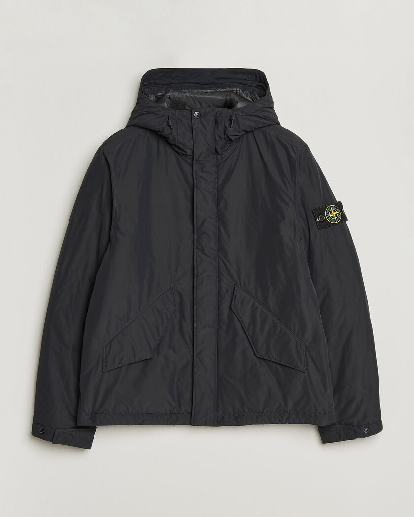 Stone Island Micro Twill Hood Jacket Black – Musta