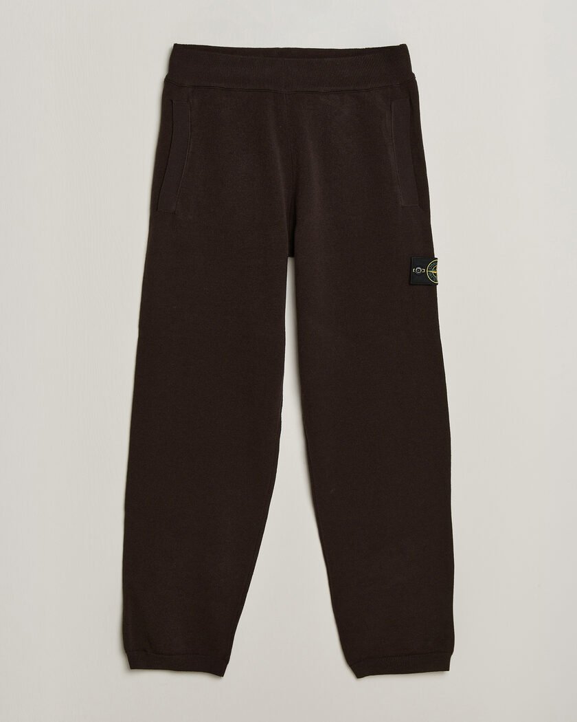 Stone Island Plush Stitch Stretch Wool Pants Coal Grey – Harmaa